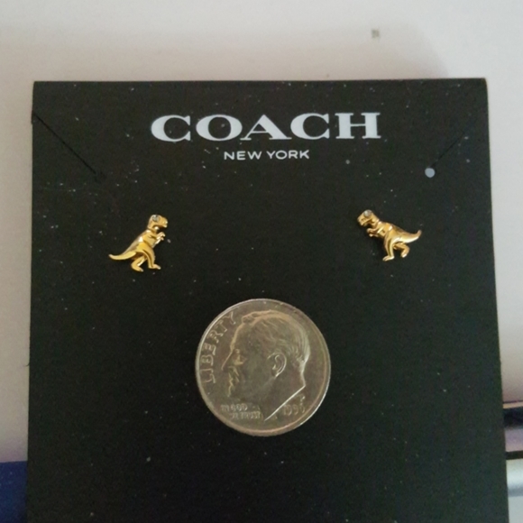 COACH REXY EARRINGS - Picture 5 of 9